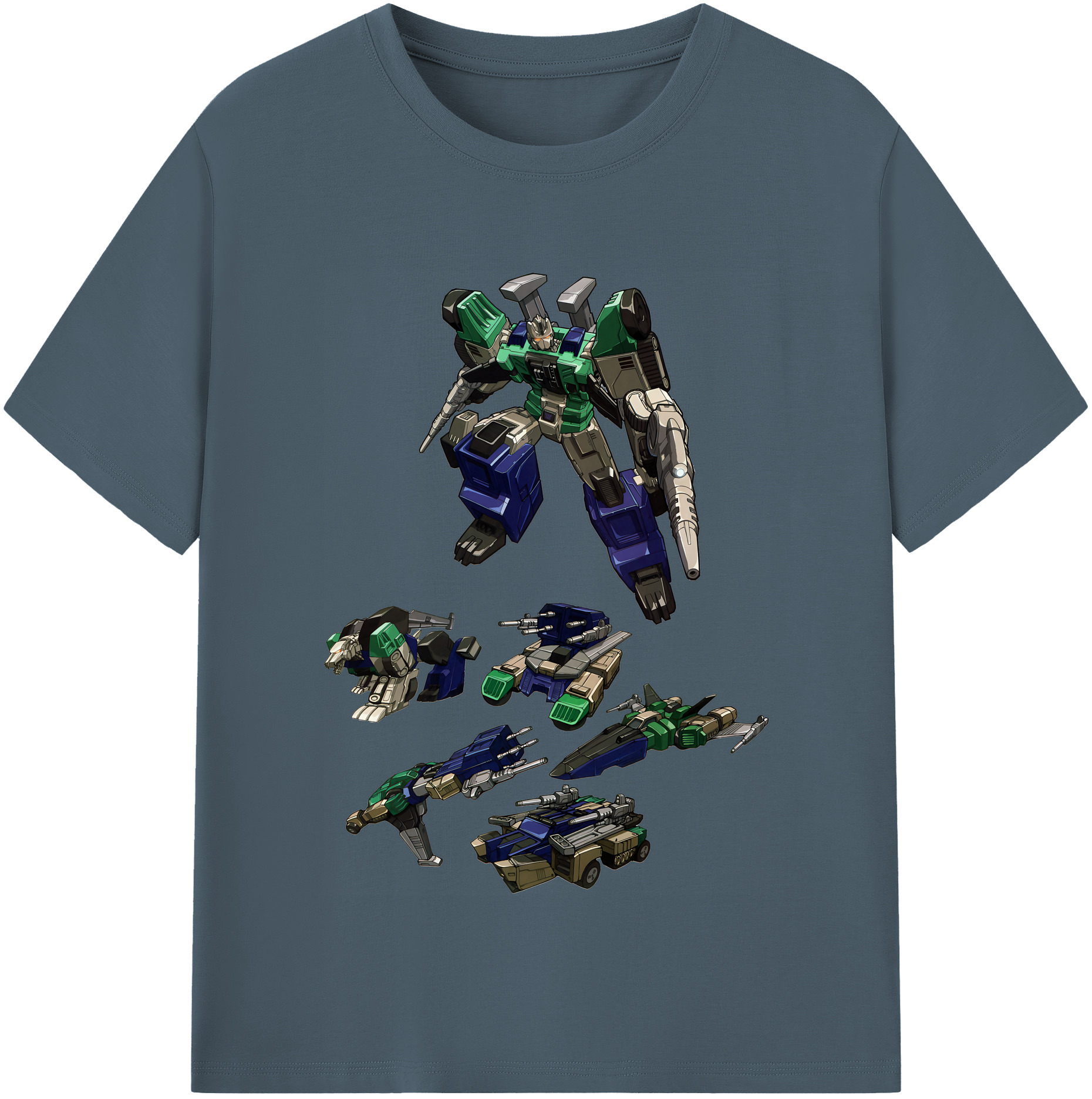 （画像用） Transformers トランスフォーマー 綿100％半袖Tシャツ（フロントプリント）
